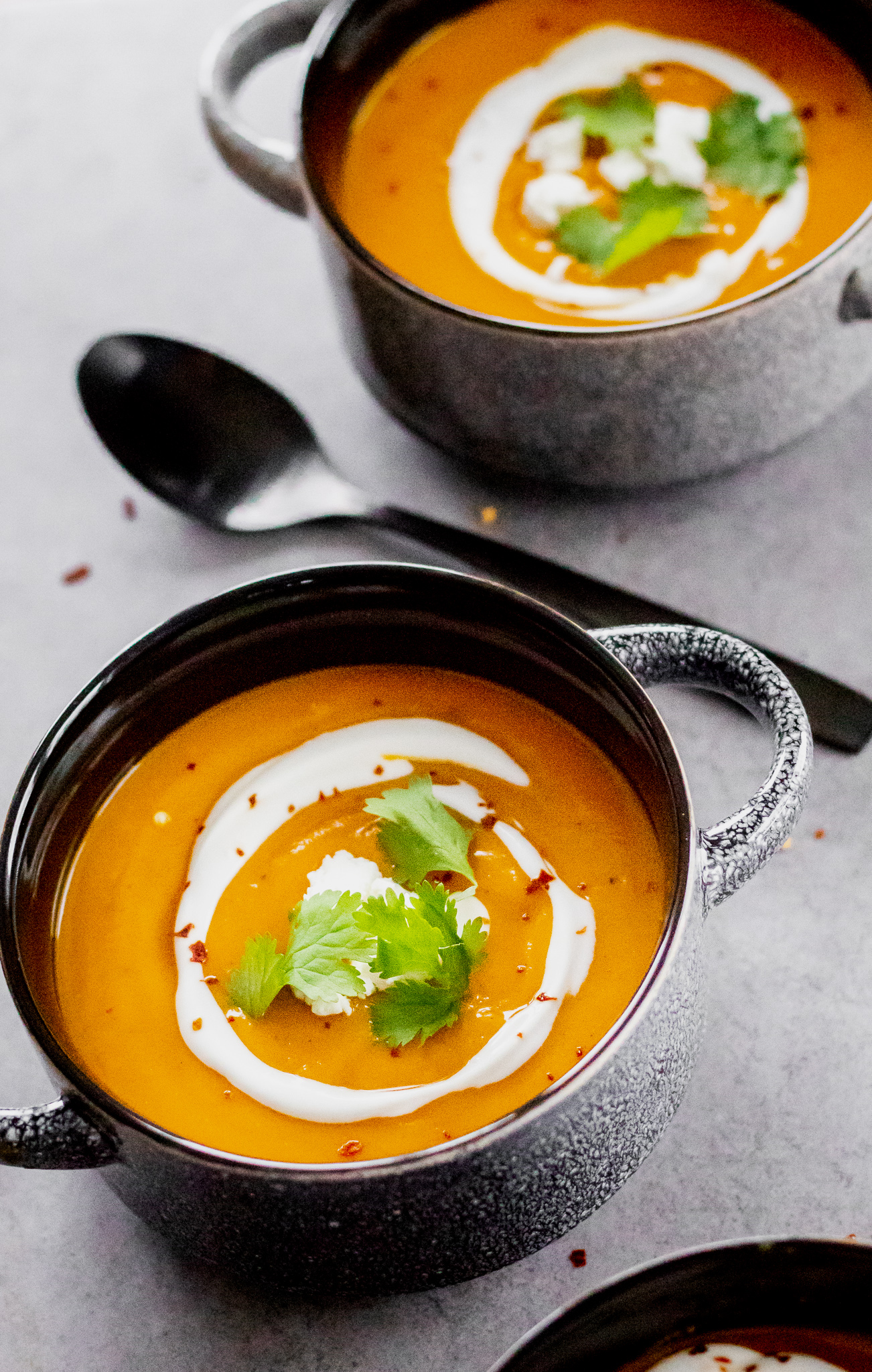 Curried Butternut Squash Soup – The Little Food Lady
